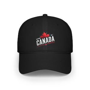 Made In Canada Low Profile Baseball Cap