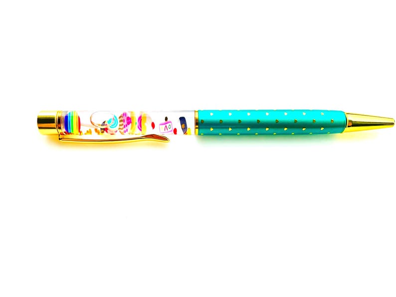 Bolígrafo para amantes de los postres, Kawaii, Amantes de los dulces, Panaderos, Pasteleros, Chef, Pastelería, Chocolate, Regalo de graduación, Regalo para profesores, Regalo para secretaria imagen 4