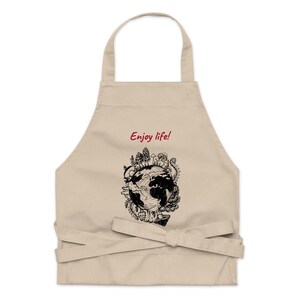 Organic cotton apron