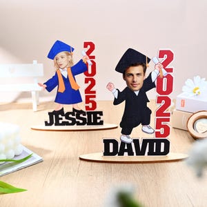 Gesicht Foto Geschenk für 2025 Graduierten, Grad Bilddekor mit Namen, Abitur Foto Geschenk, Graduierung Gedenkstätte, Grad Geschenk für Freund Studenten