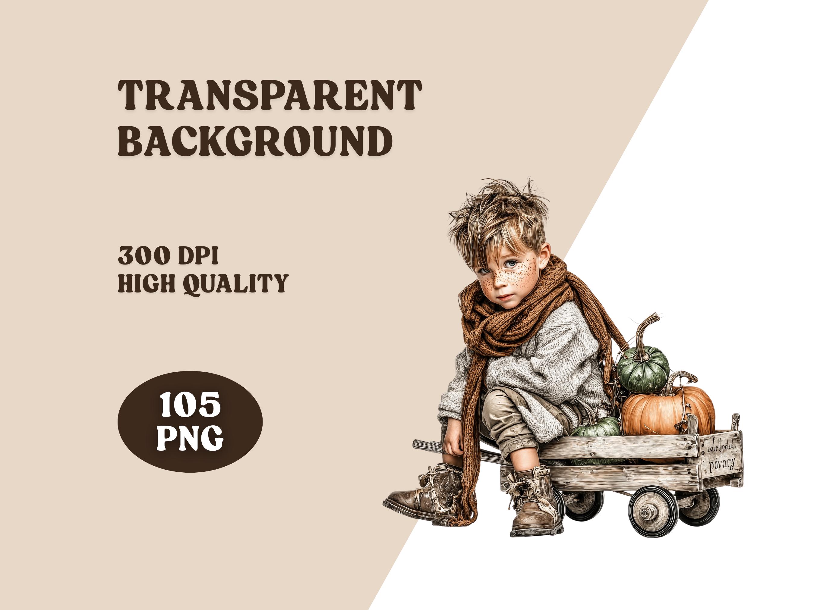 Watercolor Pumpkin Market Clipart Bundle: Fall Harvest PNG (105 ...