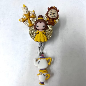 Disney princess Belle  badge reel