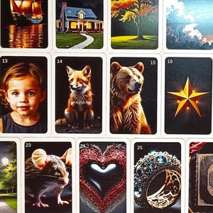 Dark Lenormand cards