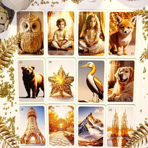 Light Lenormand cards