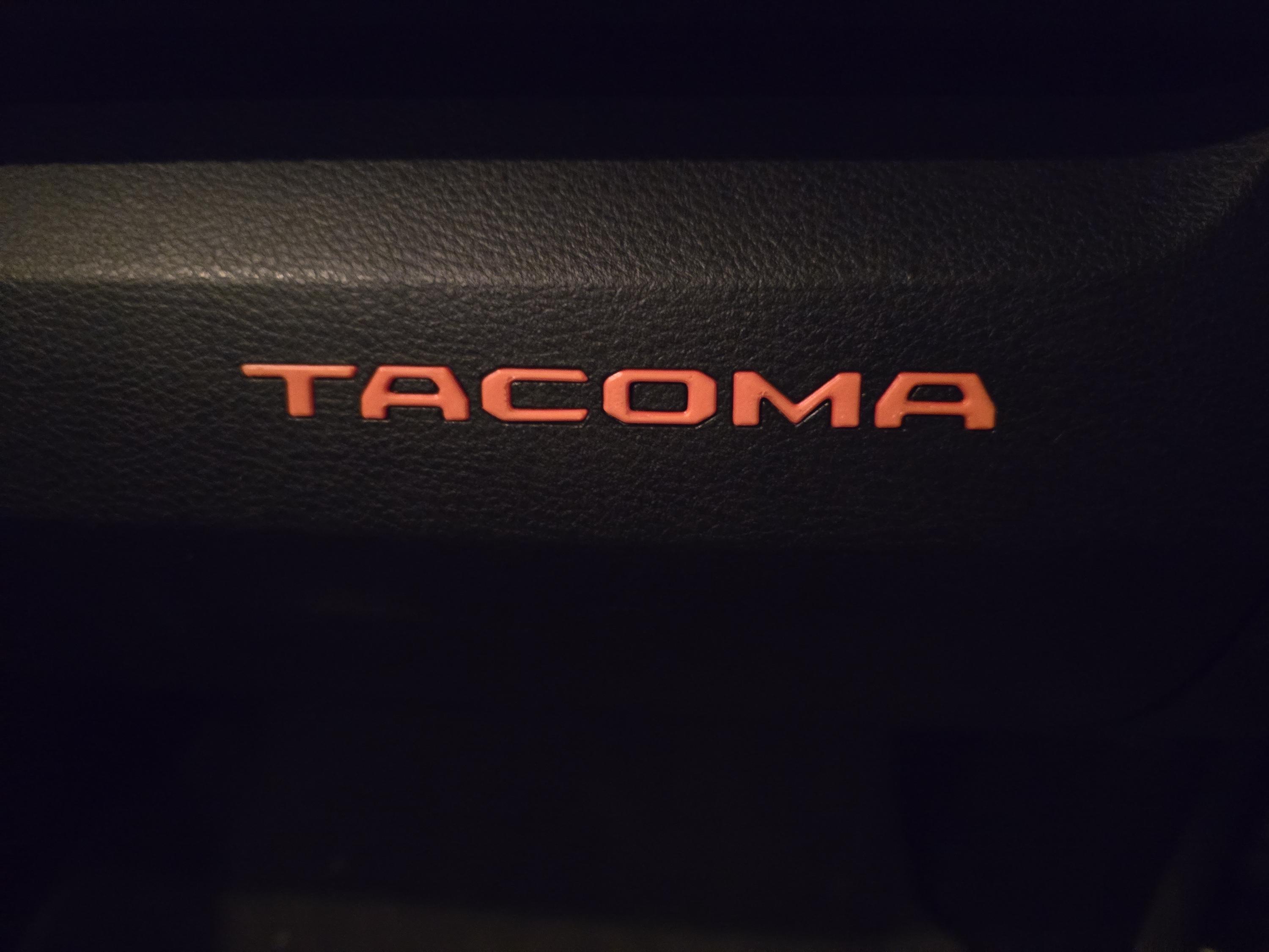 Toyota Tacoma 3rd Gen Glovebox Letters - Etsy