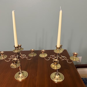 Baldwin Brass Candelabras