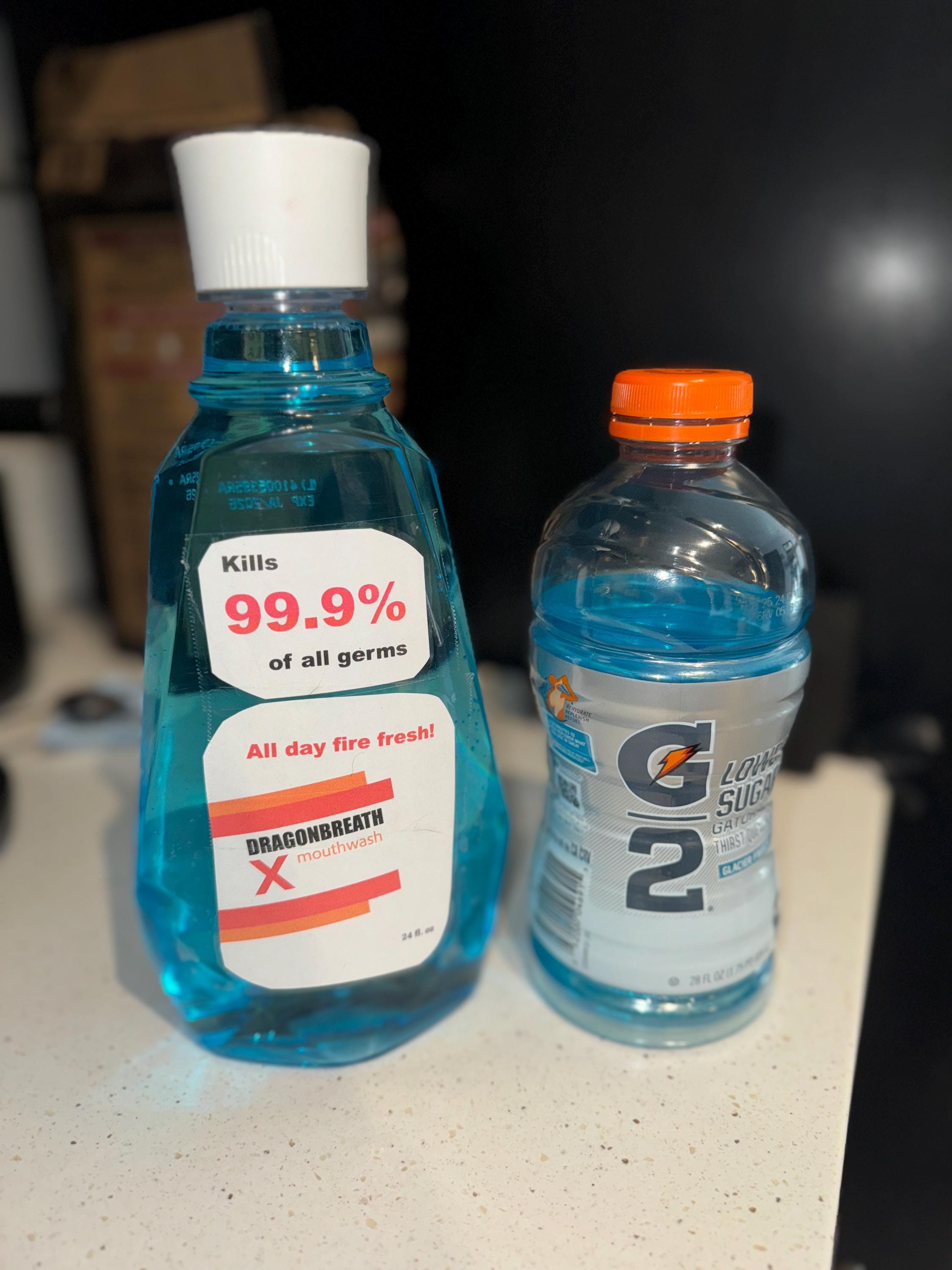 Dragon Breath Mouthwashing Mouthwash Logos