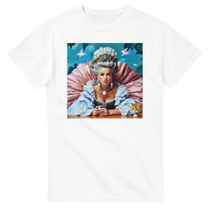 T-shirt Marie-Antoinette : T-shirt rococo Princesscore Révolution française