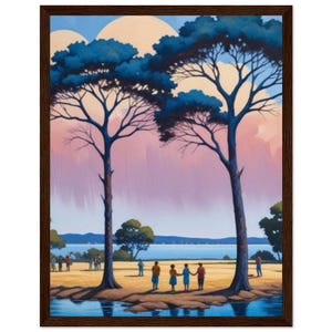 Baobab Print - Baobab Tree Art, Baobab Framed Poster - Baobab Avenue Madagascar- - Tanzania - baobab tree, Baobab wall art, East Africa