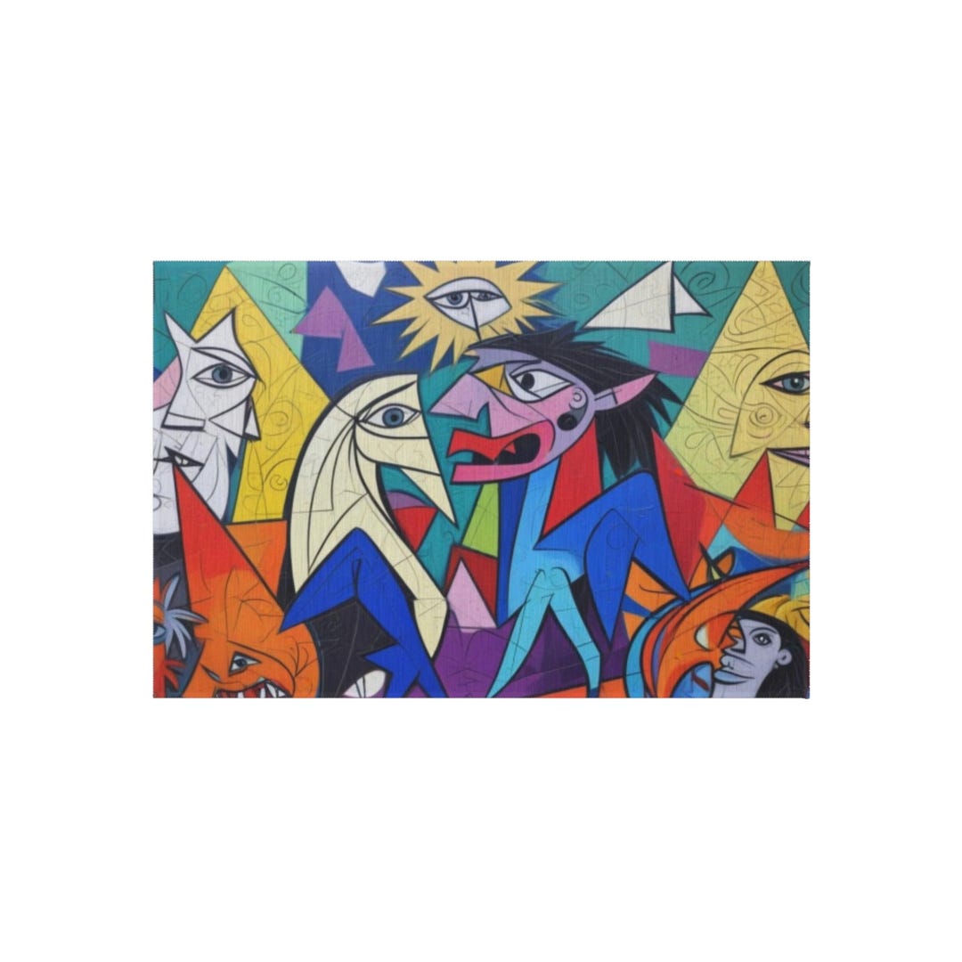 Picasso Guernica Pablo Picasso Rug Guernica Rug, Painting Rug, Art ...