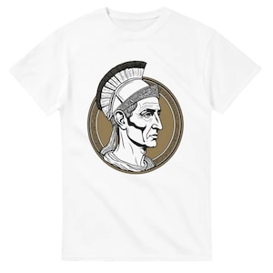 Julius Caesar T-Shirt | Roman Empire Shirt, SPQR Tee, Ancient History Tshirt, History Buffs & Latin Teachers | Ancient Rome Apparel