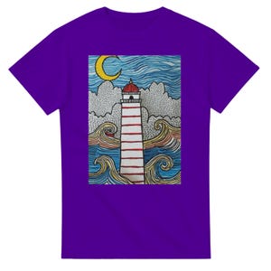Lighthouse TShirt - Nautical Tee Gift for Men & Women, Coastal Shirt, Perfect Lighthouse Gifts, Beach Lover Shirt, Casual Graphic Tee
