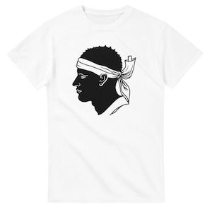 Corsica Flag Shirt with Moorish Heads Testa di Moro - Mediterranean Sicily Italy Gift, Sicilian Pride, Sardinia Souvenir Tee