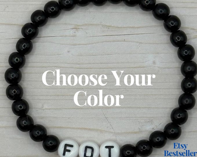 FDT Friendship Bracelet | Fuck Donald Trump | Solidarity | Ally | Democrat | Feminist | Choice of Color
