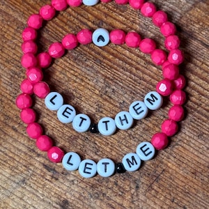 Let Them • Let Me Handmade Bracelet Set | Choice of Color