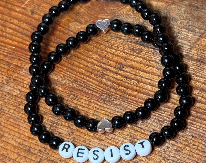Resist Friendship Bracelet Set: Feminist Ally Solidarity