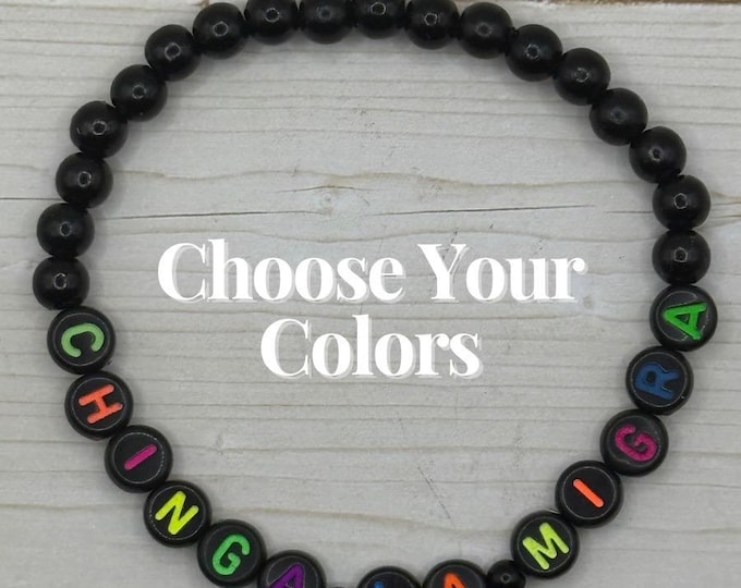 Chinga La Migra Friendship Bracelet | Fuck ICE | Anti-Trump | Free ICE whistle