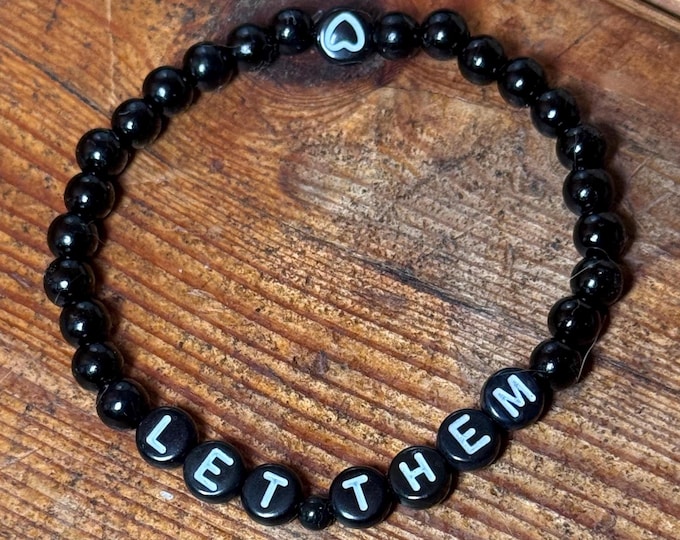 Let Them Handmade Bracelet | Choice of Color