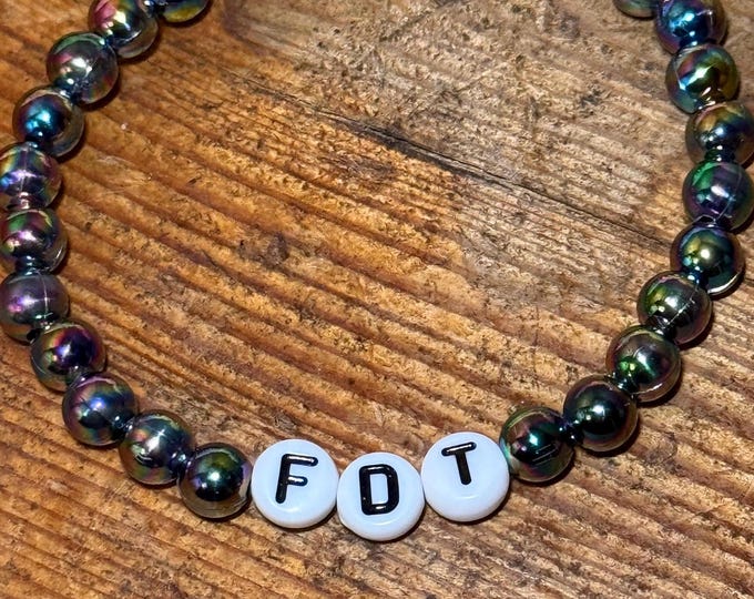 FDT Friendship Bracelet | F*ck Donald Trump | Solidarity | Ally | Democrat | Feminist | Choice of Color