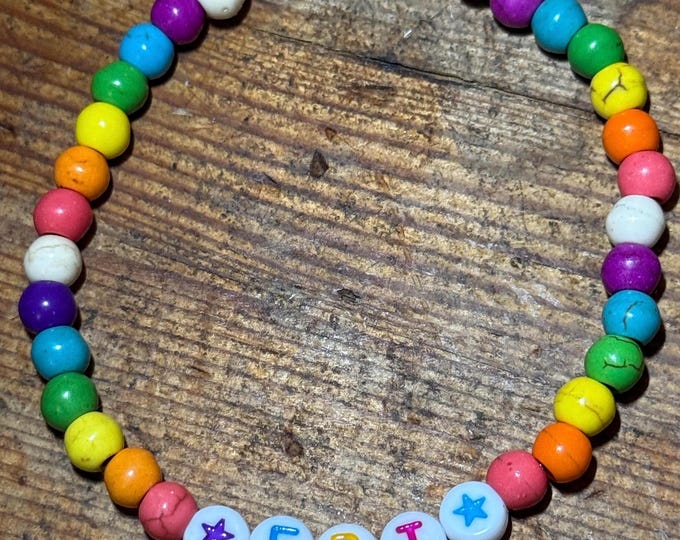 FDT Rainbow Friendship Bracelet Fuck Donald Trump | Solidarity | Ally | Democrat | Feminist | Anti-Trump