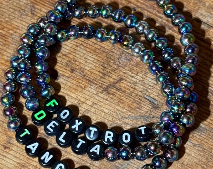FDT Friendship Bracelet Set: Resist, Feminist, Liberal