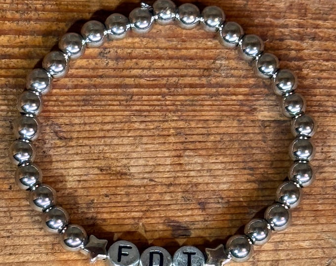 FDT Stainless Steel F*ck Donald Trump Friendship Bracelet