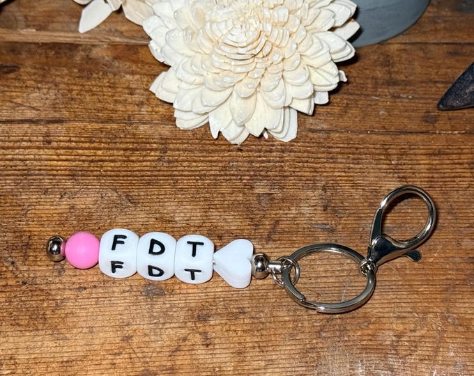 FDT F*ck Donald Trump Keychain Purse Charm | Liberal | Resistance | Feminist | Anti-Trump