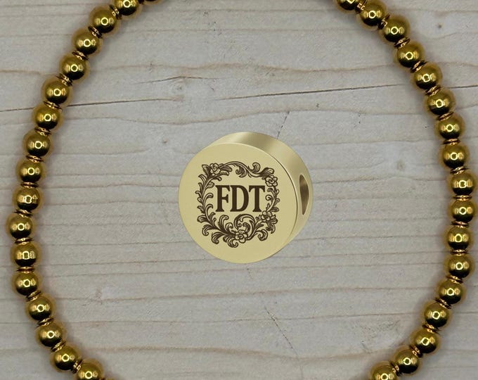 FDT Yellow Gold Toned Steel Fuck Donald Trump Friendship Bracelet and Free ICE whistle