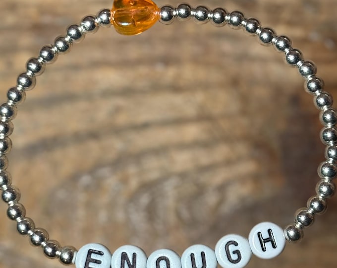 Enough Stretch Bracelet | End Gun Violence | Stop | Resist | Fundraiser | Everytown | March For Our Lives