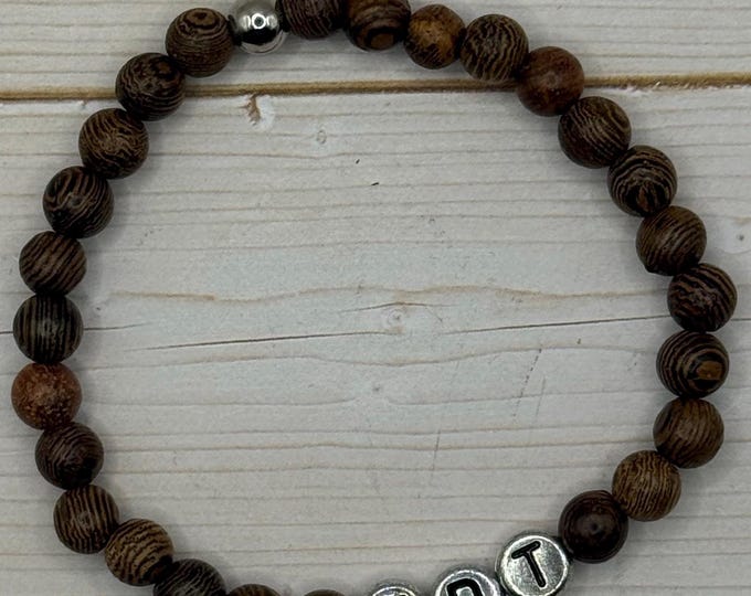 FDT Wood Friendship Bracelet | F*ck Donald Trump | 86•47 | Solidarity | Ally | Democrat | Feminist | Anti-Trump