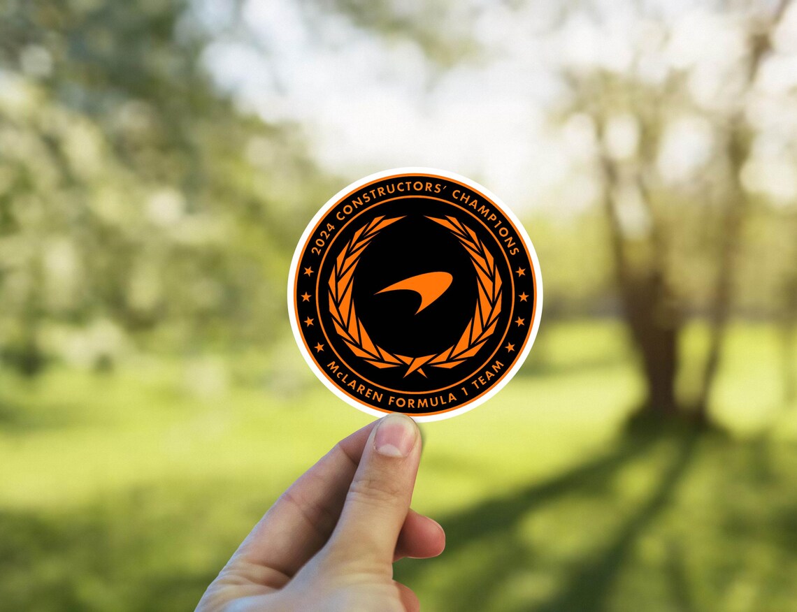 Mclaren F1 Constructors' Champions Sticker Decal (2 Pack) - Etsy