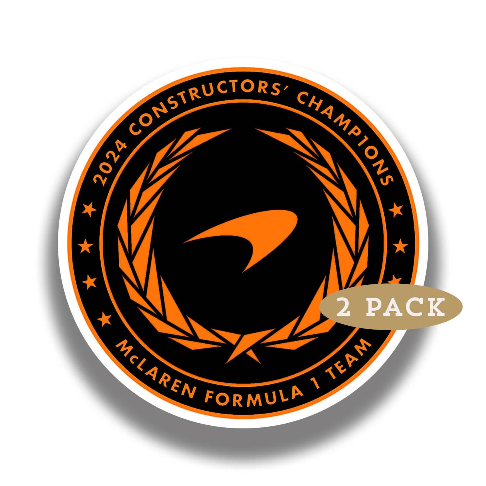 Mclaren F1 Constructors' Champions Sticker Decal (2 Pack) - Etsy