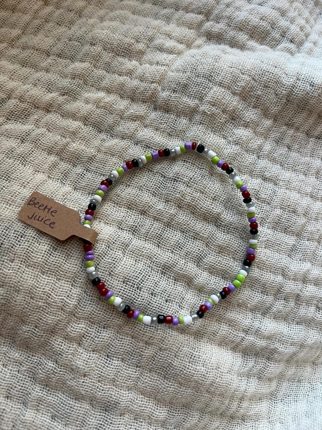 Beetlejuice Color Palette Bracelet - Etsy