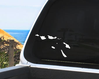 Channel Islands Vinyl Decal - Santa Catalina, San Nicolas, San Clemente, Santa Barbara, Anacapa, San Miguel, Santa Rosa, Santa Cruz - Large