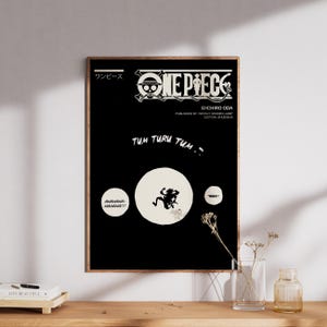 The Pirate Collection - Poster minimalista di carta manga/anime "L'amico degli schiavi"