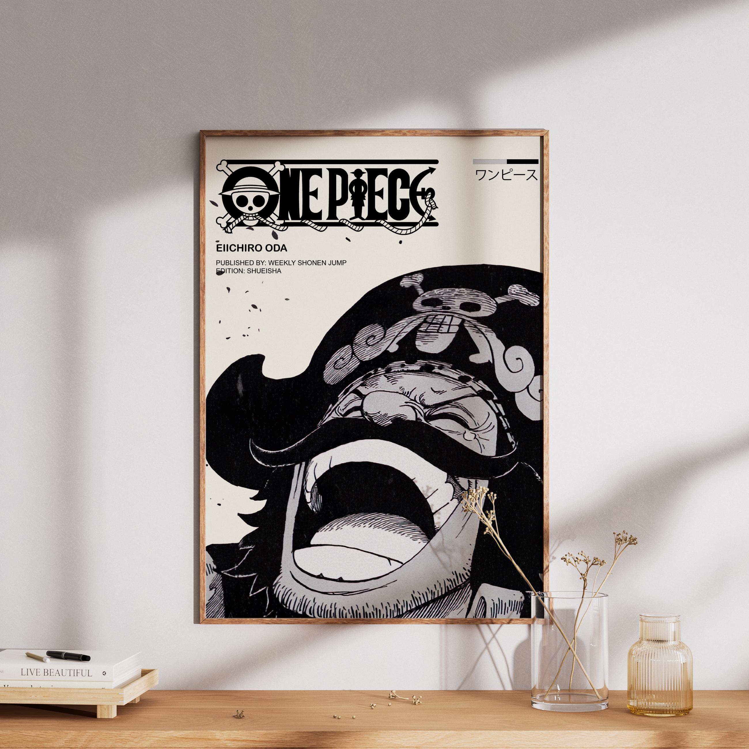 The Pirate Collection - Laugh Tale Minimalist Manga/Anime Paper Poster