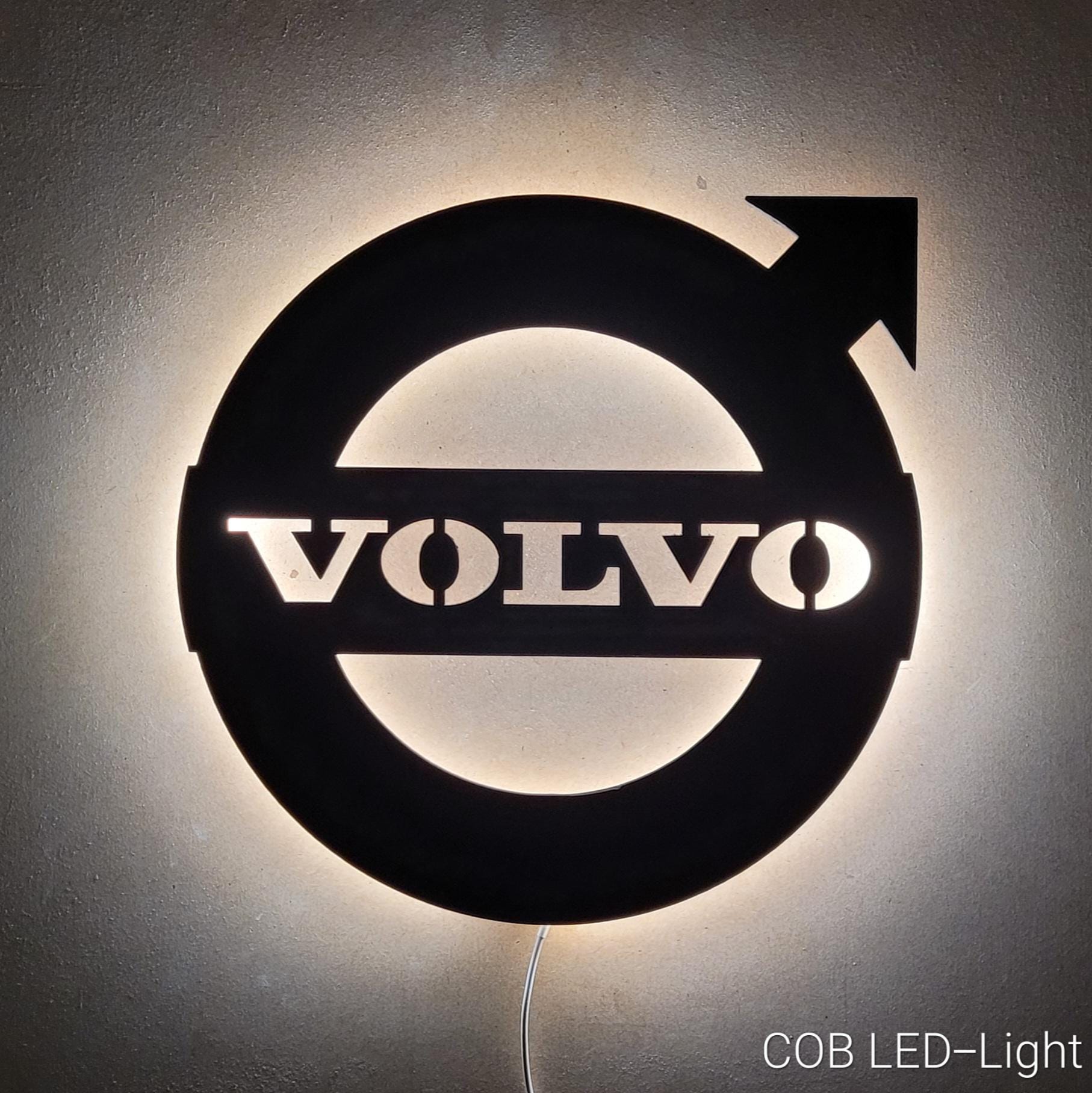 Volvo Led-verlichting | Wanddecoratielamp | Garage / Mancave 