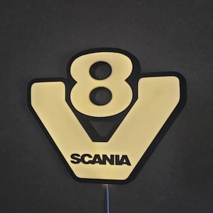 Scania LED Light | Warm White COB-LED | Scania V8 Vabis