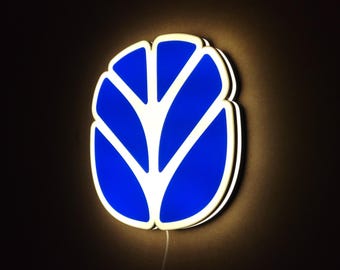 Lámpara de pared LED New Holland con retroiluminación