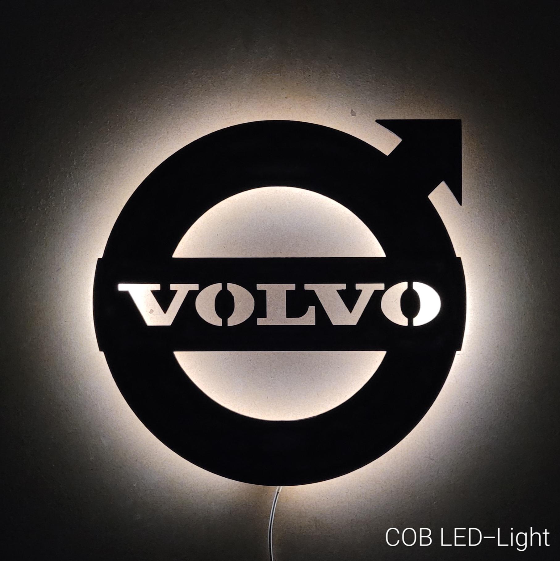 Volvo Led Sign Volvo Led-verlichting | Wanddecoratielamp | Garage / Mancave | Volvo ...