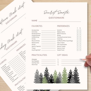 Wichtel, Wichtel, Weihnachten, Urlaub, Geschenke, Digitaler Download, Büro, Kollege, Familie, Freund, Party, Sofortausdruck, PDF.