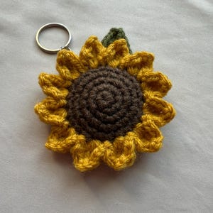 Sunflower Keychain