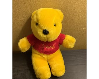 Vintage Walt Disney Winnie The Pooh Plush Stuffed Animal 6" Sears