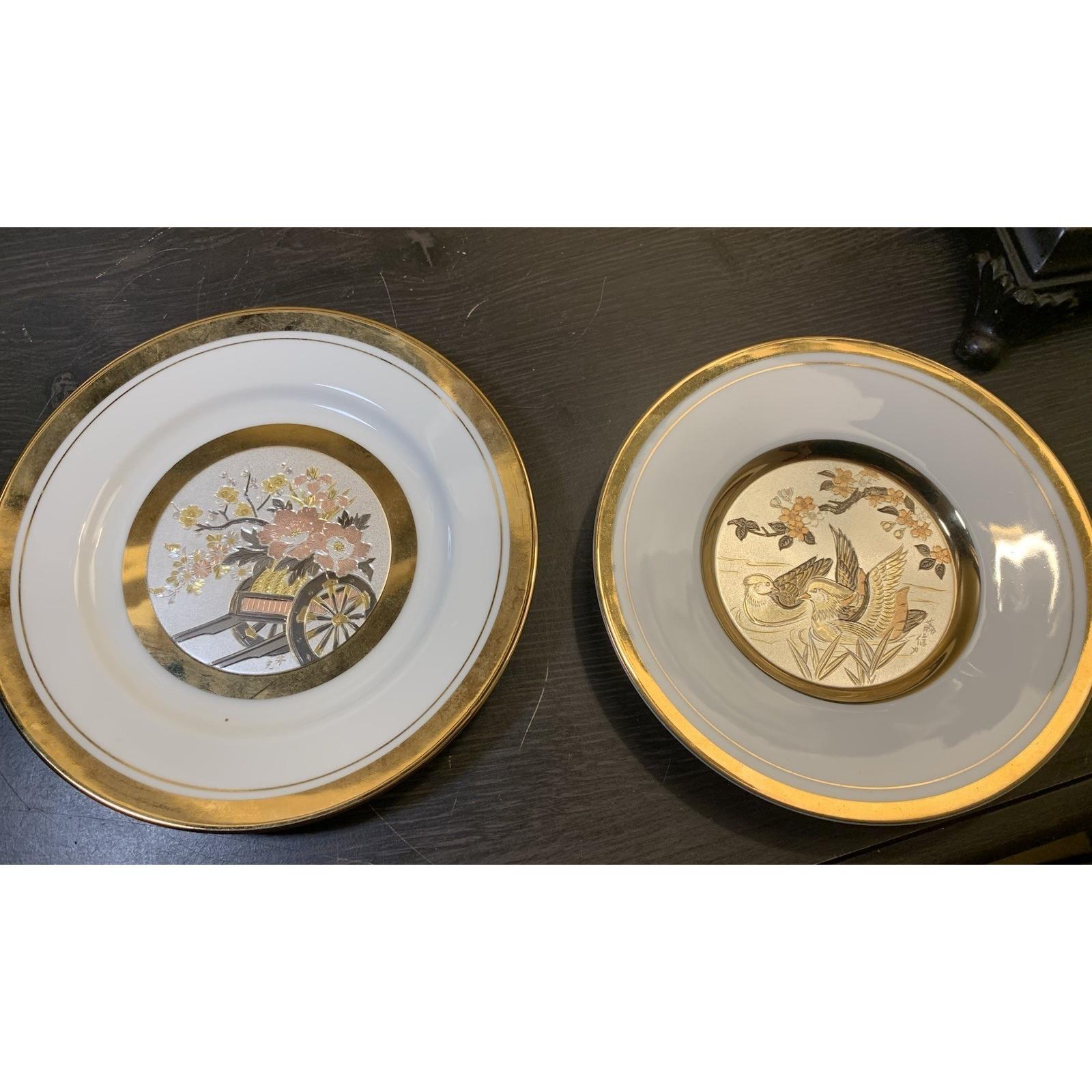 Japan Gold 24k Edged Plates - Etsy