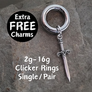 2G 4G 6G 8G 10G 12G 14G 16G Punk Hoop Gauges Ohrring Piercing Silber Ohrstecker Silber Kupfer Silber Ohrstecker Silber