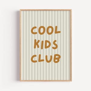 Lámina para niños / Decoración moderna para la habitación infantil (Descarga digital)