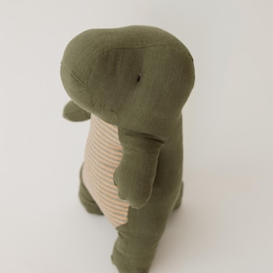 Dex the Dino Plush Toy – Soft Cotton Dinosaur Gift for Kids & Nursery Decor