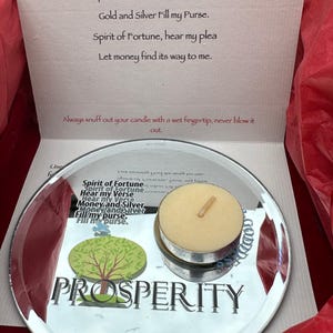 Magic Cosmic Candle Kits for Fertility, Prosperity, Love and Reverse spells