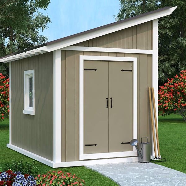 8x12 Lean To Shed