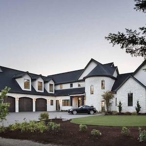Luxury Euro House Plan 1762 | 7,149 Sq. Ft. | 4 Bed, 4.5 Bath | Complete Construction Drawings | 5 Printed Blueprint Set - PDF/CAD Available